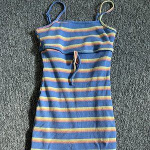 UO striped dress size small
